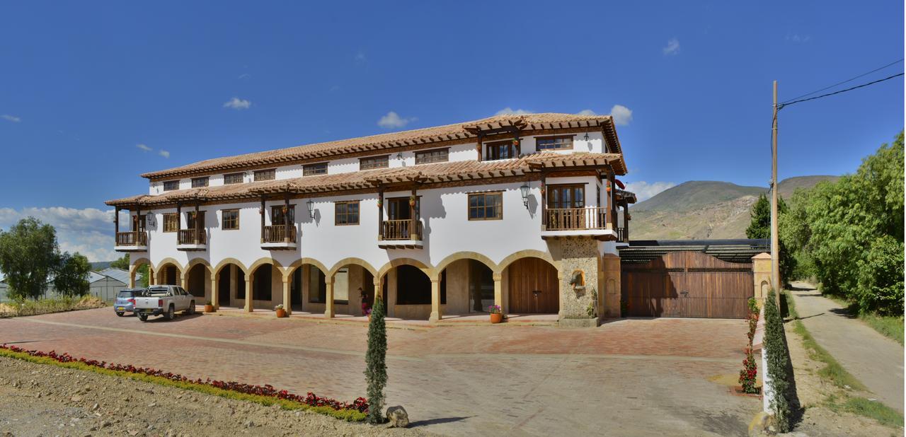 Hotel San Luis Sáchica Exterior foto