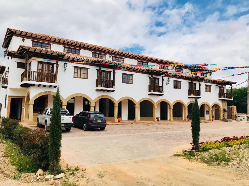 Hotel San Luis Sáchica Exterior foto